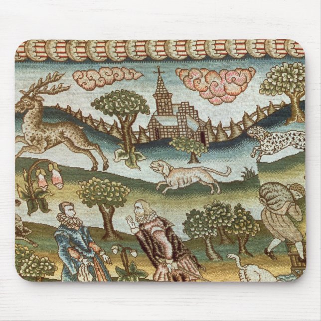 Der Bradford-Tabellen-Teppich Mousepad (Vorne)