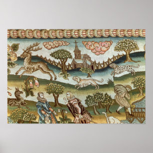 Der Bradford-Tabellen-Teppich Poster