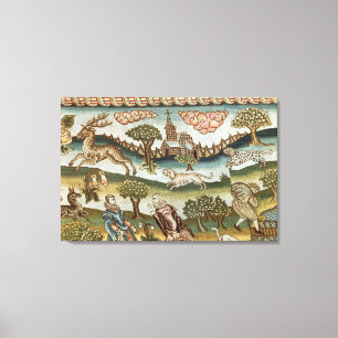 Der Bradford-Tischteppich Leinwanddruck