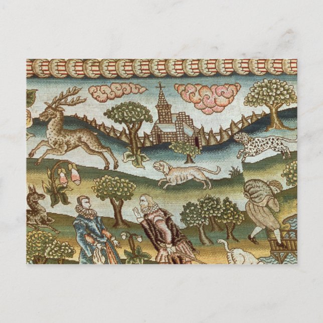 Der Bradford-Tischteppich Postkarte (Vorderseite)