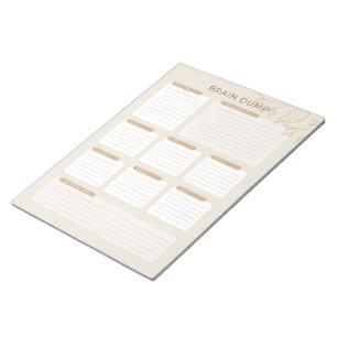 Der Brain Dump der geschäftigen jüdischen Mama 202 Notizblock