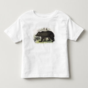 Der Braunbär, pädagogische Illustrations-Kneipe. Kleinkind T-shirt