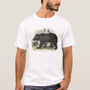 Der Braunbär, pädagogische Illustrations-Kneipe. T-Shirt