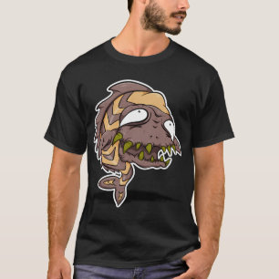 Der braune Monsterfisch T-Shirt