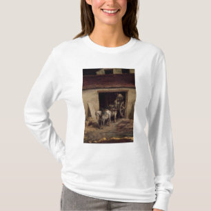 Der Brennofen bei den Gips-Arbeiten T-Shirt