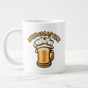 Der Brewmaster braucht eine Bier-Tasse Jumbo-Tasse
