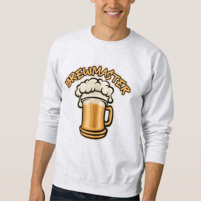 Der Brewmaster braucht eine Bier-Tasse Sweatshirt (Vorderseite)