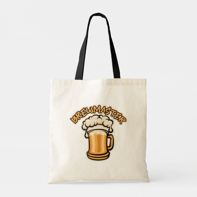 Der Brewmaster braucht eine Bier-Tasse Tragetasche (Rückseite)