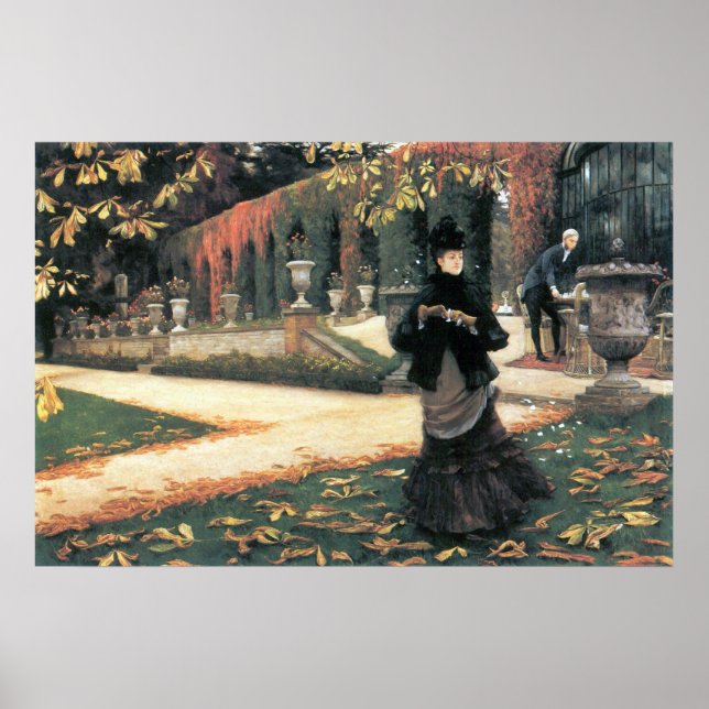 Der Brief kam von James Tissot praktisch Poster (Vorne)