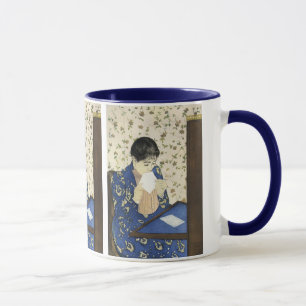 Der Brief von Mary Cassatt, Vintage-Impressionismu Tasse