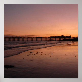 DER BRIGHTON PIEL AM SONNENSATZ POSTER