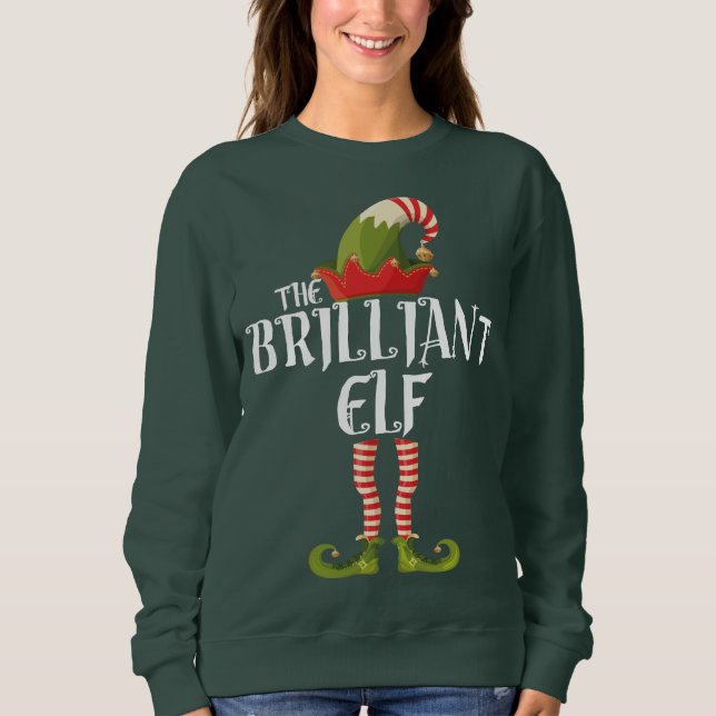 der brillante Elf Sweatshirt (Vorderseite)