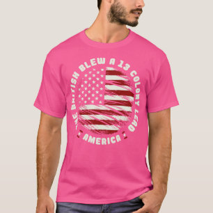 Der Brite bläste eine 13 Kolonie und führte Amerik T-Shirt