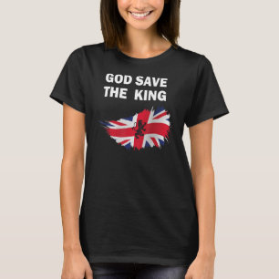 Der britische Gott rettete den Königspalast königl T-Shirt