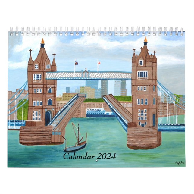 Der britische Kalender 2024 (Titelbild)