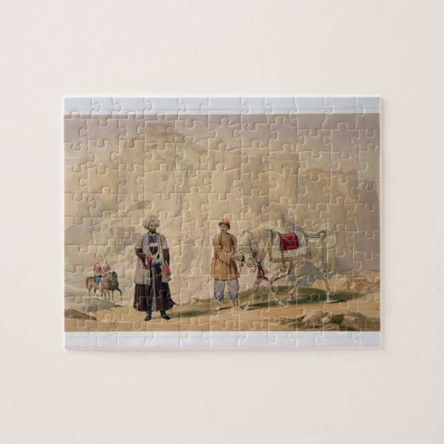 Der britische Kommandant von Shah Shoojans 2. Puzzle (Horizontal)