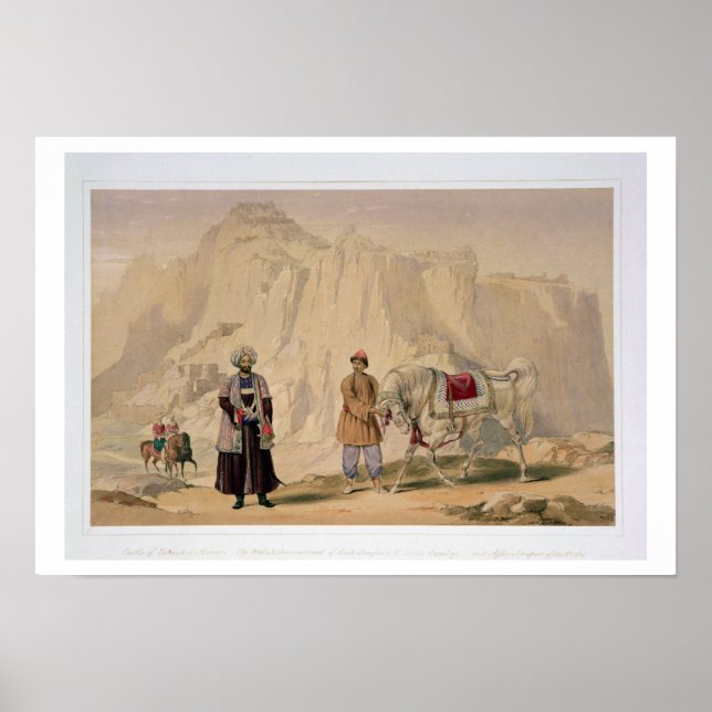 Der britische Kommandant von Shah Shoojans zweiter Poster (Vorne)