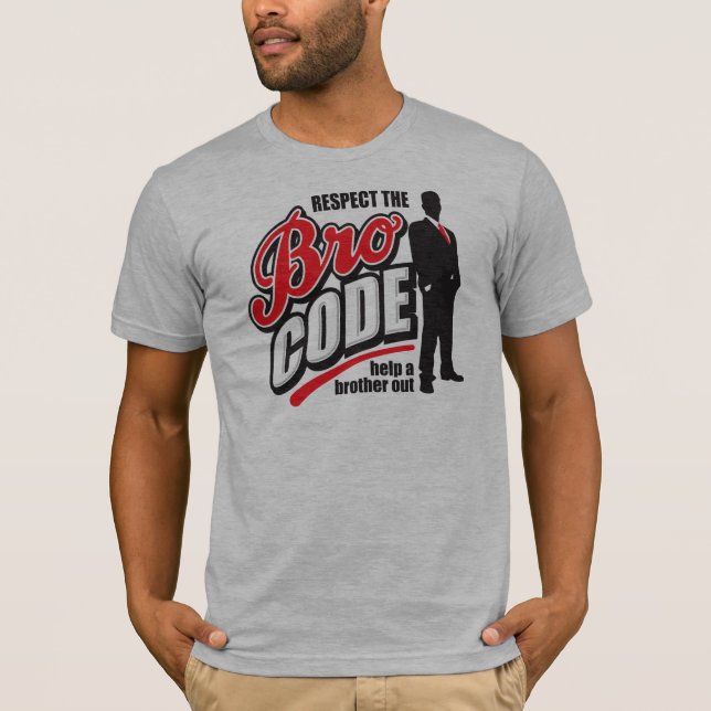 Der Bro-Code T-Shirt (Vorderseite)