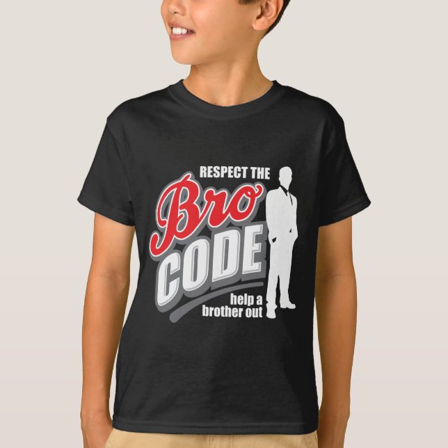 Der Bro-Code T-Shirt (Vorderseite)