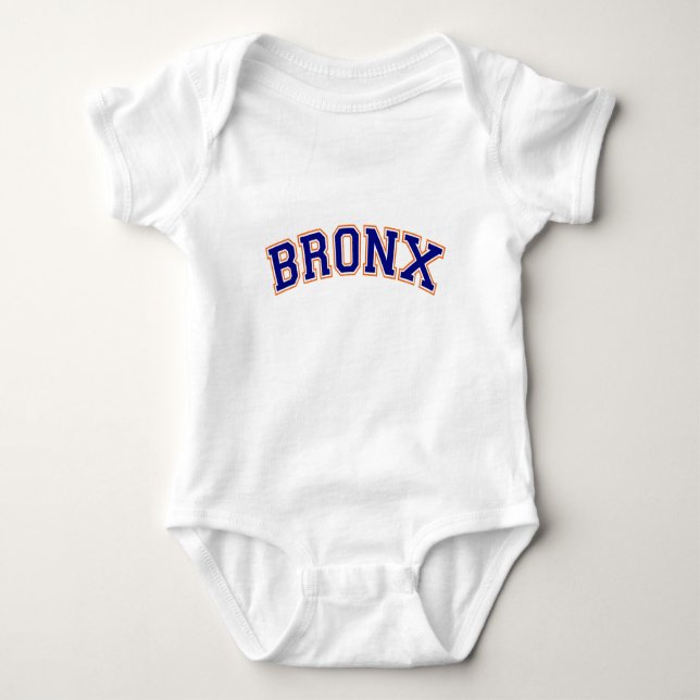 DER BRONX BABY STRAMPLER (Vorderseite)