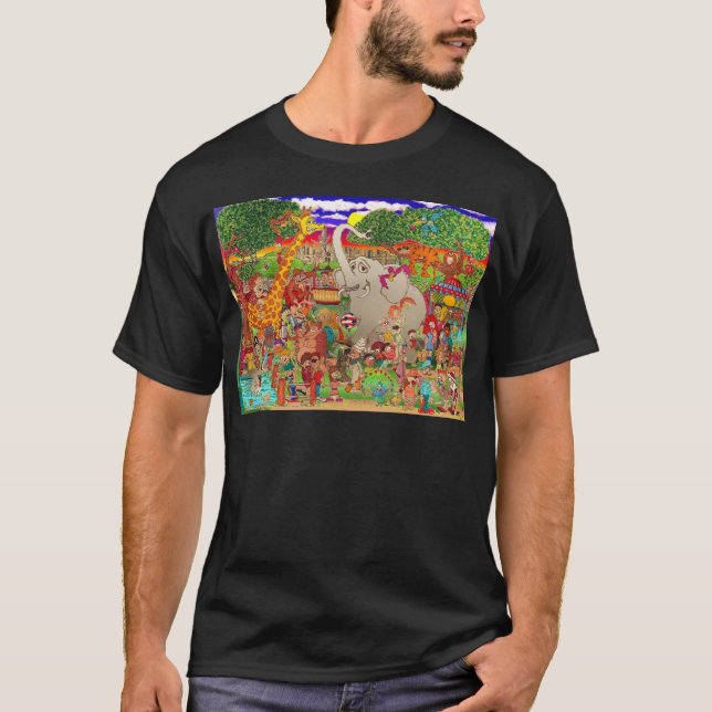 Der bronx-Zoo Uncaged T-Shirt (Vorderseite)