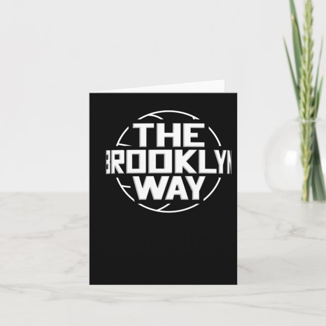 Der Brooklyn Way Net Basketball Karte (Vorderseite)
