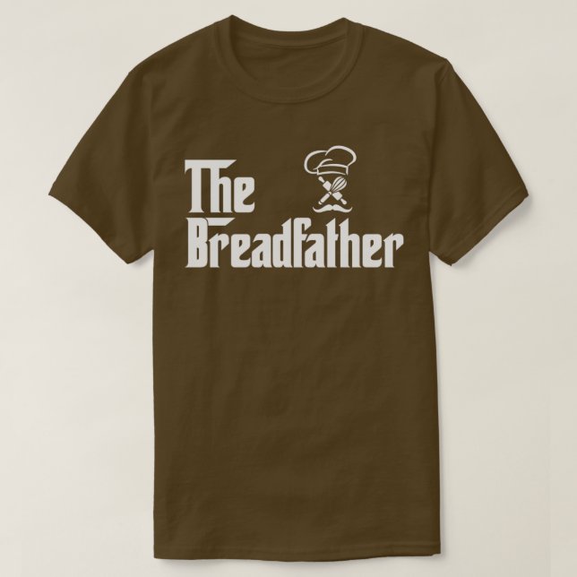 Der Brotvater Funny Baker T-Shirt (Design vorne)