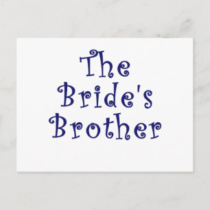 Der Bruder der Briden Postkarte