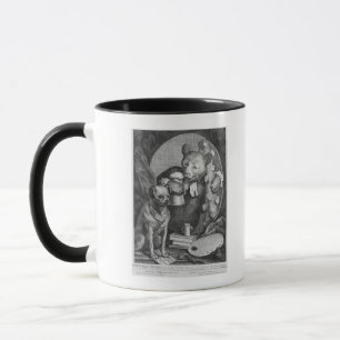 Der Bruiser Charles Churchill, sobald Tasse