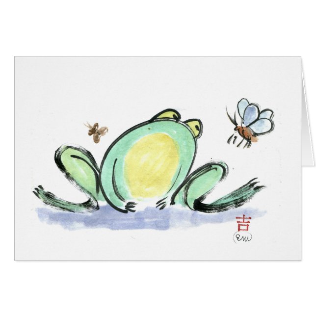 Der Brunch des Frosches (Vorderseite (Horizontal))