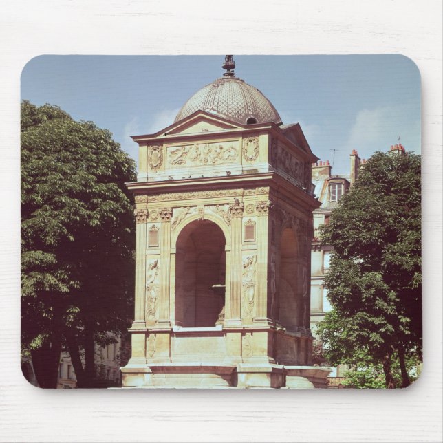 Der Brunnen der Unschuldige, c.1550 Mousepad (Vorne)