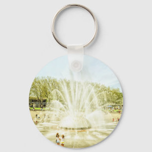 Der Brunnen Schlüsselanhänger