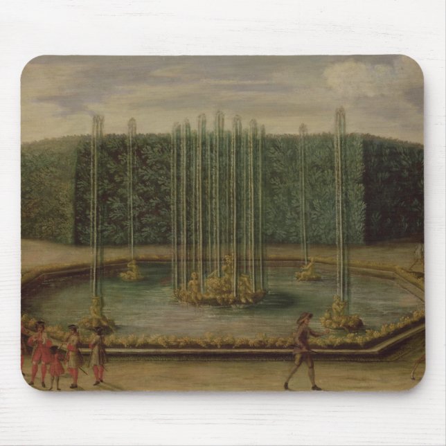 Der Brunnen von Bacchus in Versailles Mousepad (Vorne)