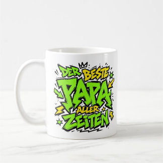 der bste papa aller zeiten graffiti 6 kaffeetasse