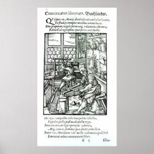 Der Buchbinder, herausgegeben von Hartman Schopper Poster