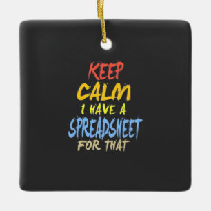 Der Buchhalter hat dafür eine Tabelle Keramikornament