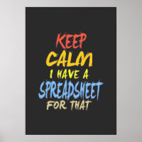 Der Buchhalter hat dafür eine Tabelle