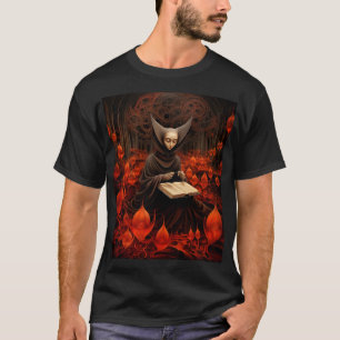 Der Buchheiler - Surrealistische Kunst T-Shirt