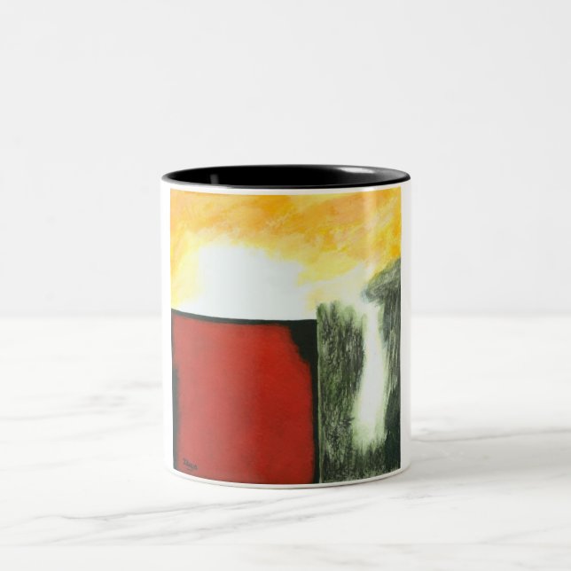 Der Büchse der Pandora von der ursprünglichen Zweifarbige Tasse (Mittel)