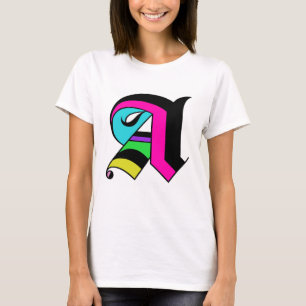 Der Buchstabe "A"-Hemd T-Shirt