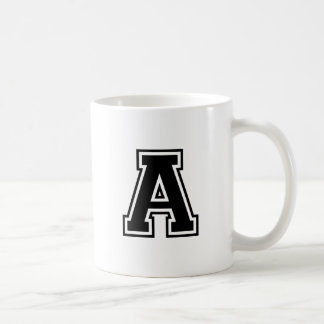 Der Buchstabe A, Kollegium Alphabet Tasse