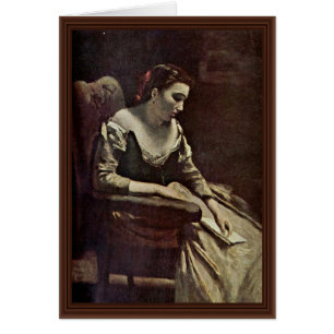 Der Buchstabe durch Corot Jean-Baptiste-Camille