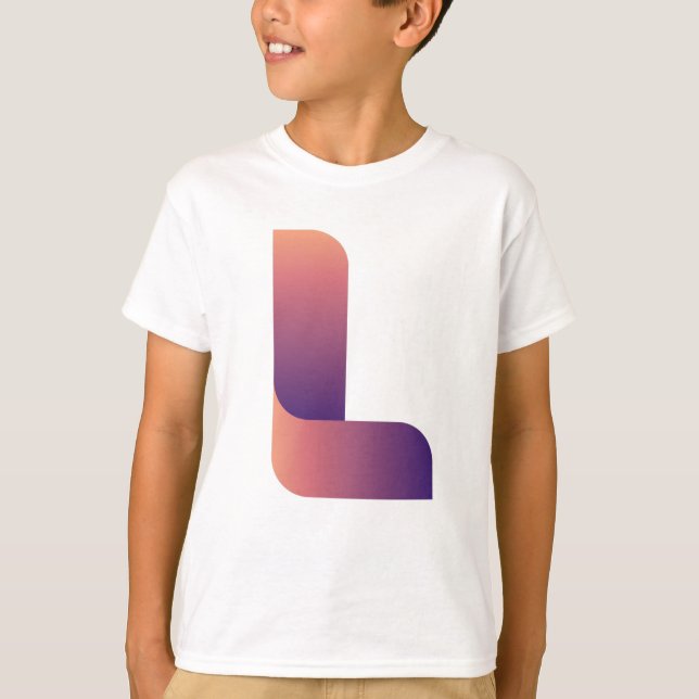 Der Buchstabe L T - Shirt (Vorderseite)