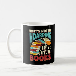 Der Buchwurm bucht nicht, wenn seine Bücher in Ord Kaffeetasse