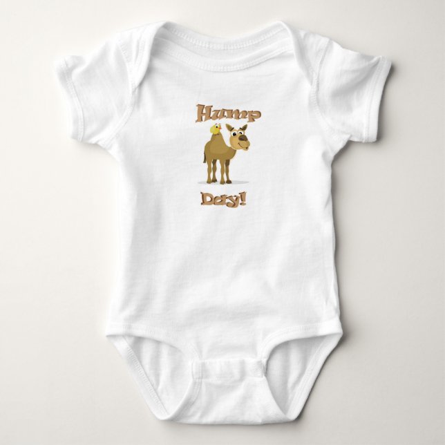 Der Buckel-TagesShirt des Kleinkindes Baby Strampler (Vorderseite)