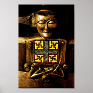 Der Buddha des Posters von Oseberg Poster