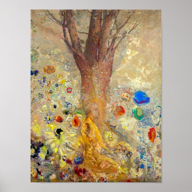 Der Buddha | Odilon Redon | Poster (Vorne)