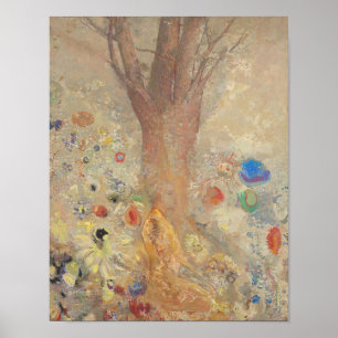 Der Buddha von Odilon Redon Druck Poster