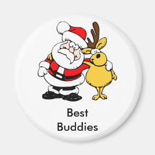 Der Buddy des Weihnachtsmanns Magnet