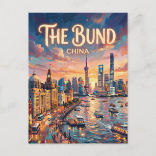 Der Bund China Postkarte
